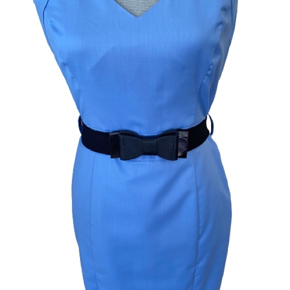 * SOLD * Forever 21 Blue Wiggle dress * - Picture 2 of 13